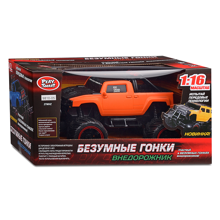 Фото к товару Машина 9810-05/06 "Внедорожник №3" р/у, в коробке Машина 9810-05/06 "Внедорожник №3" р/у, в коробке