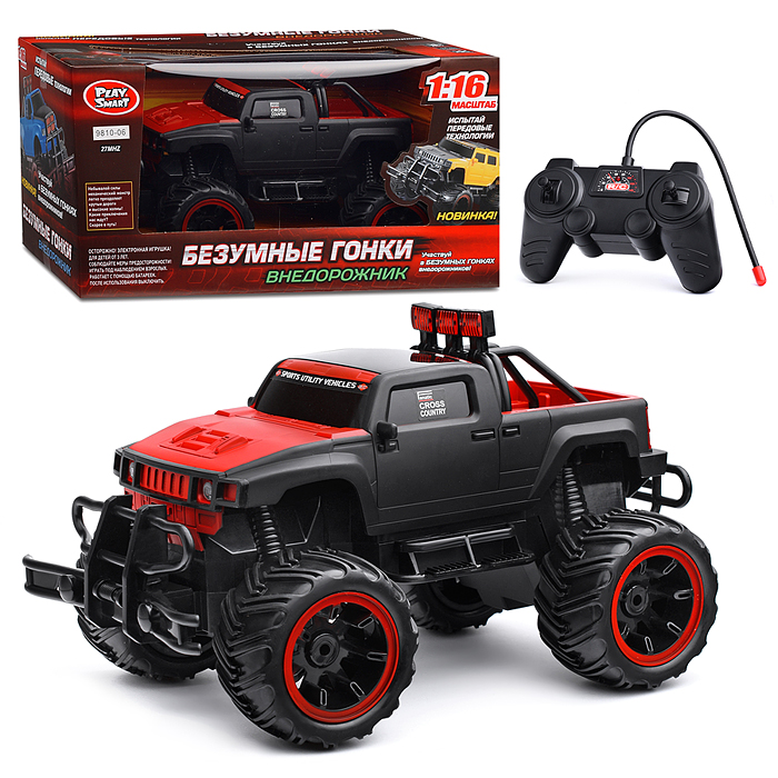 Фото к товару Машина 9810-05/06 "Внедорожник №3" р/у, в коробке Машина 9810-05/06 "Внедорожник №3" р/у, в коробке