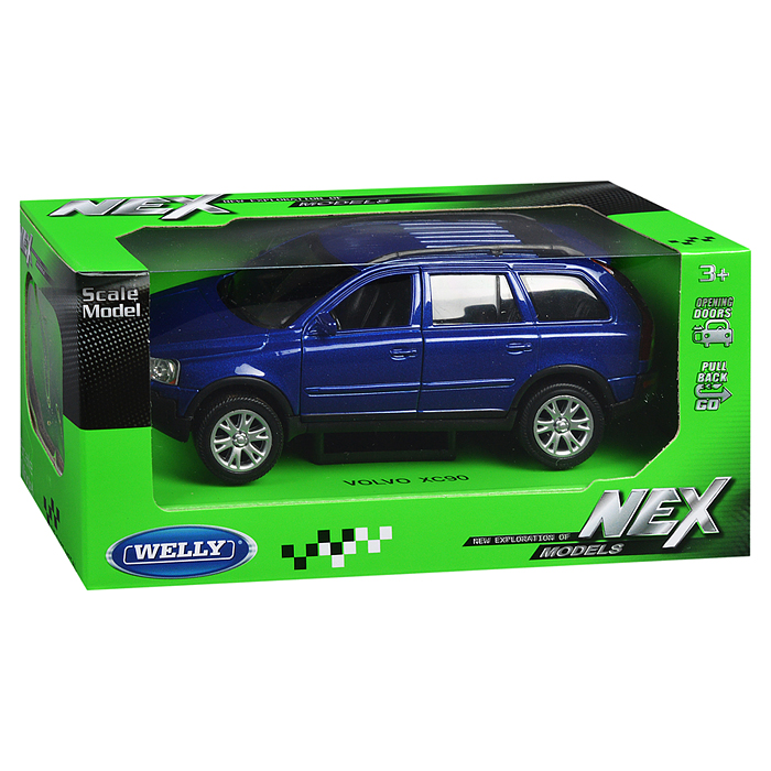 Фото к товару Машинка 1:32 Volvo XC90, пруж. мех., цв. в асс. Машинка 1:32 Volvo XC90, пруж. мех., цв. в асс.