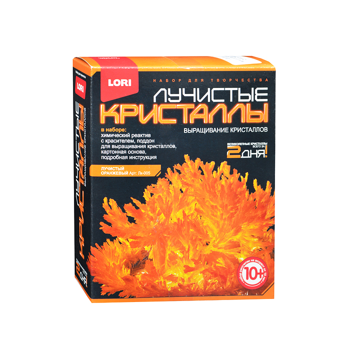 Лучистые кристаллы "Оранжевый кристалл" Лучистые кристаллы "Оранжевый кристалл"