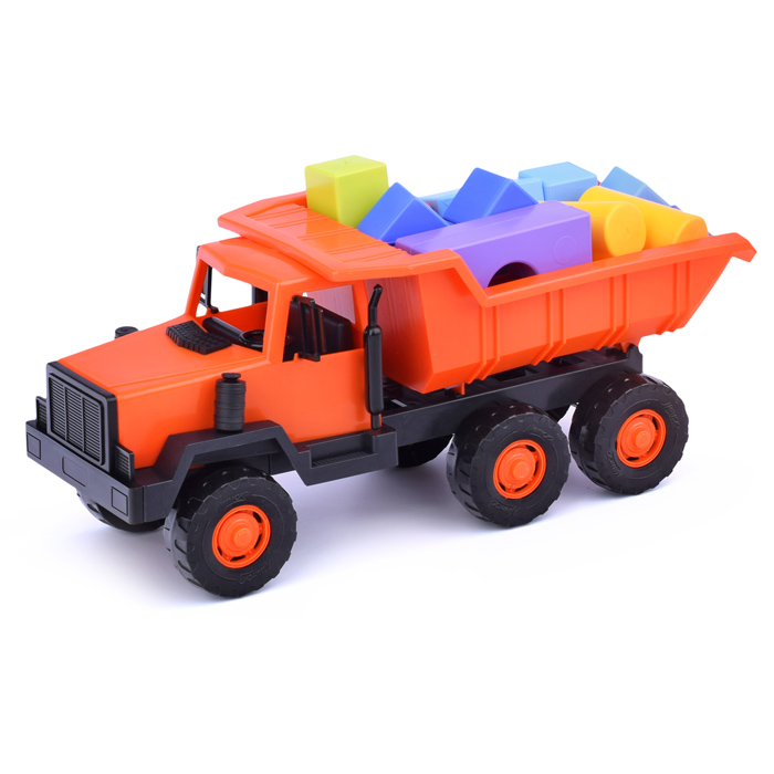 Самосвал "Уралец" со строительным набором Самосвал "Уралец" со строительным набором