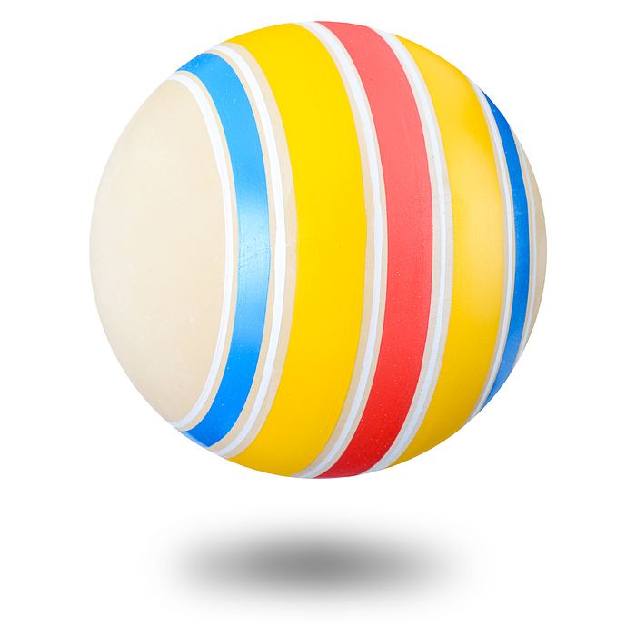 Фото к товару Мяч ЭКО ручное окраш. (Любой) d-125 Мяч ЭКО ручное окраш. (Любой) d-125