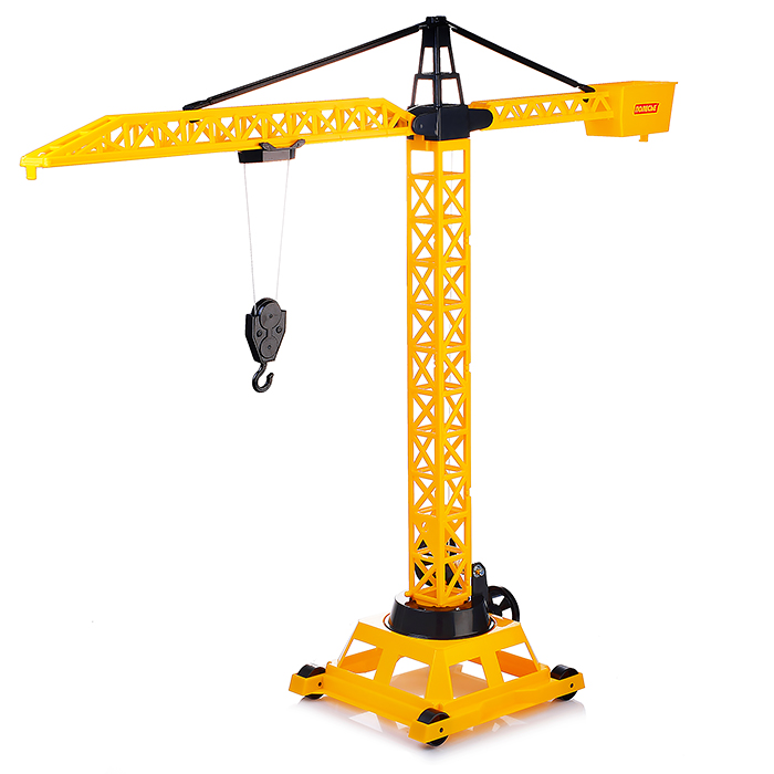 Башенный кран №2 на колёсиках (в пакете) Башенный кран №2 на колёсиках (в пакете)