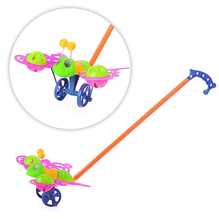 Каталка 928-5 "Бабочка с резными крыльями" в пакете Каталка 928-5 "Бабочка с резными крыльями" в пакете