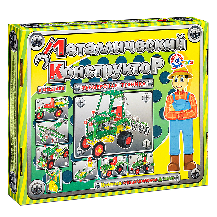 Конструктор металический "Фермерская техника" Конструктор металический "Фермерская техника"