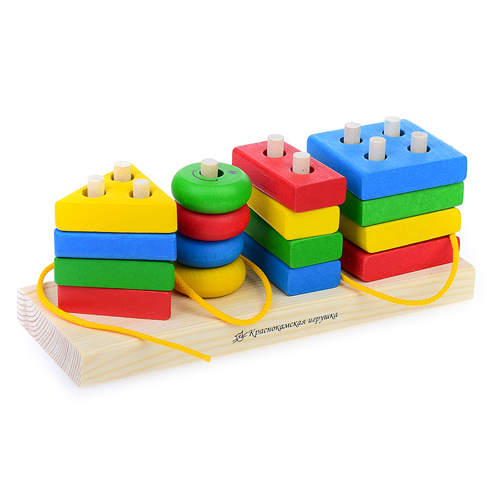 Фото к товару Набор строительных деталей "Геометрик" Набор строительных деталей "Геометрик"