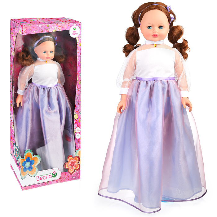 Кукла Снежана 3 праздничная (со звуком) Кукла Снежана 3 праздничная (со звуком)