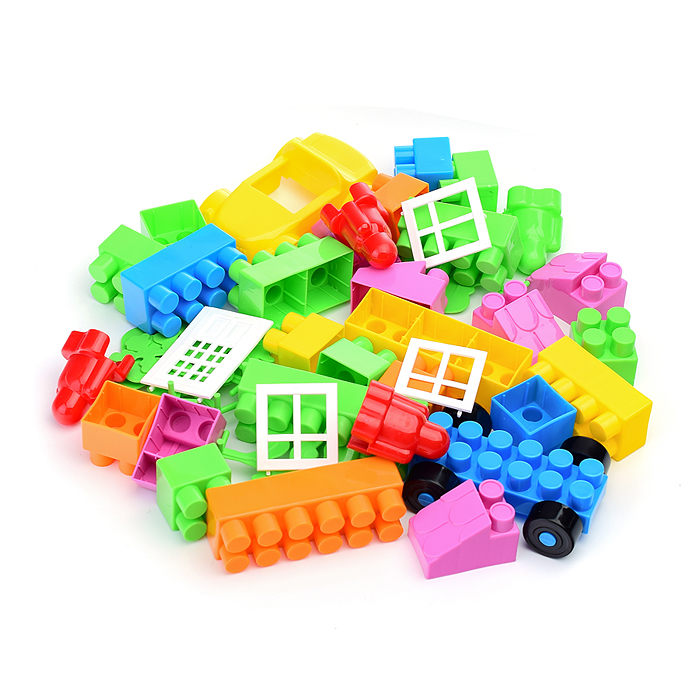 Фото к товару Конструктор "Комби Блок" 50 дет. Конструктор "Комби Блок" 50 дет.