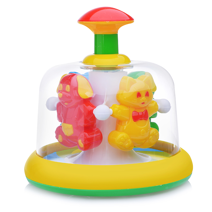 Юла-карусель "Домашние любимцы" (в п/пакете) Юла-карусель "Домашние любимцы" (в п/пакете)