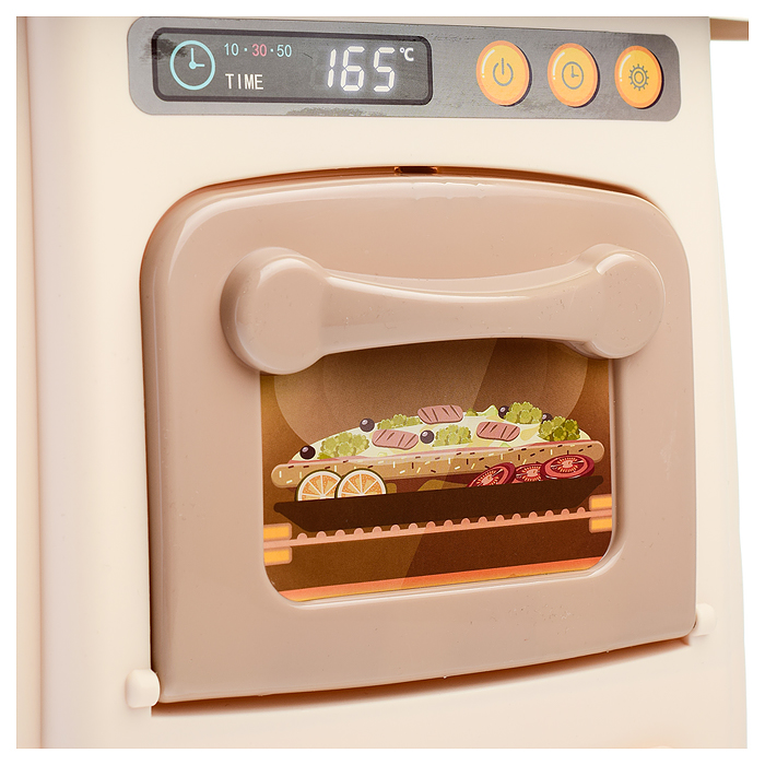 Фото к товару Игровой набор кухня 889-195 "Поварёнок" (свет, звук) в коробке Игровой набор кухня 889-195 "Поварёнок" (свет, звук) в коробке