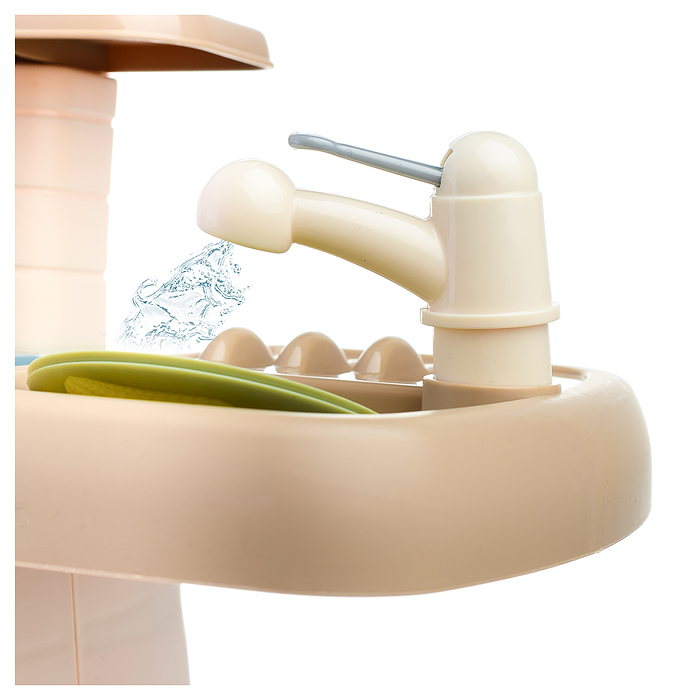 Фото к товару Игровой набор кухня 889-195 "Поварёнок" (свет, звук) в коробке Игровой набор кухня 889-195 "Поварёнок" (свет, звук) в коробке