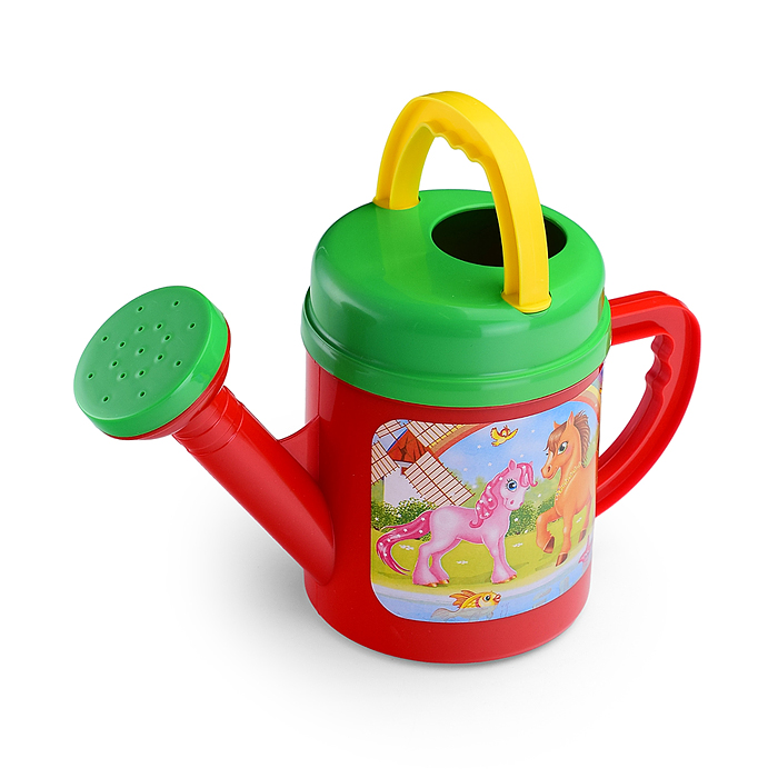 Фото к товару Песочный набор № 130 (тачка детская, лопата сред., лейка 1 л, 3 формы) Песочный набор № 130 (тачка детская, лопата сред., лейка 1 л, 3 формы)