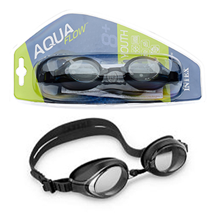 Фото к товару Очки для плавания SPORT RACING, от 8 лет, цвета МИКС, 55691 INTEX Очки для плавания SPORT RACING, от 8 лет, цвета МИКС, 55691 INTEX