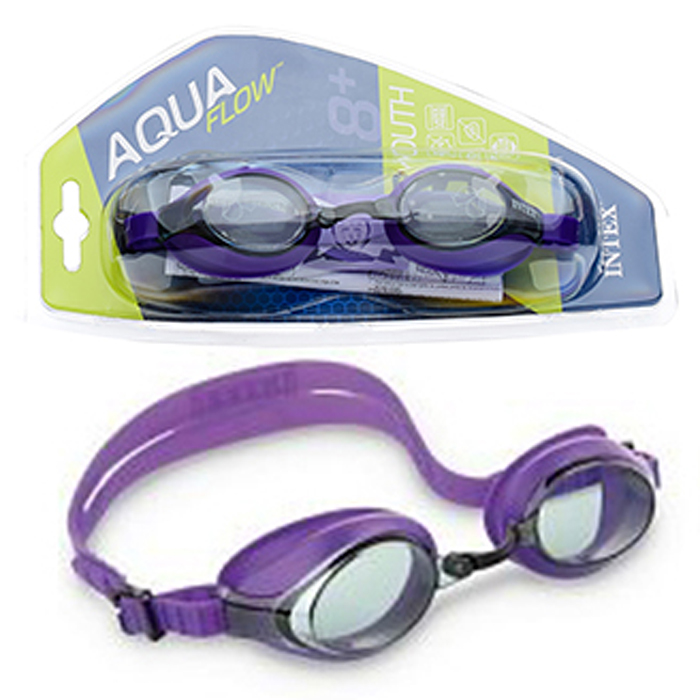 Фото к товару Очки для плавания SPORT RACING, от 8 лет, цвета МИКС, 55691 INTEX Очки для плавания SPORT RACING, от 8 лет, цвета МИКС, 55691 INTEX