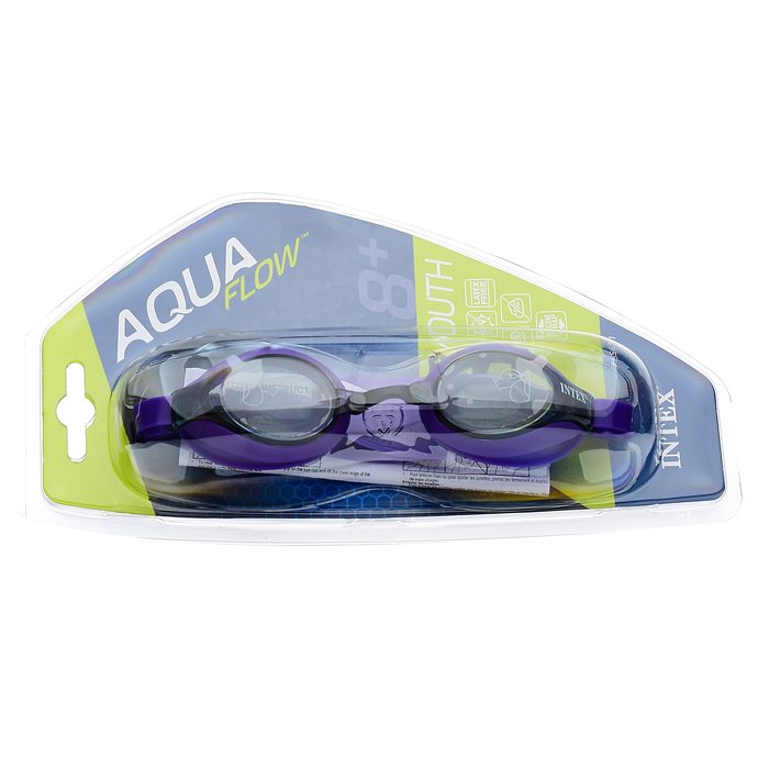 Фото к товару Очки для плавания SPORT RACING, от 8 лет, цвета МИКС, 55691 INTEX Очки для плавания SPORT RACING, от 8 лет, цвета МИКС, 55691 INTEX