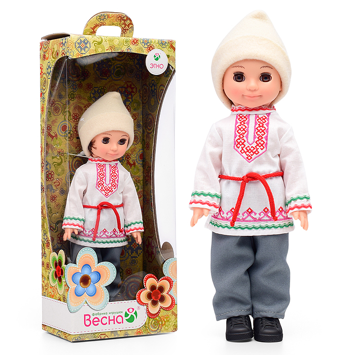 Кукла Мальчик в марийском костюме 30 см Кукла Мальчик в марийском костюме 30 см