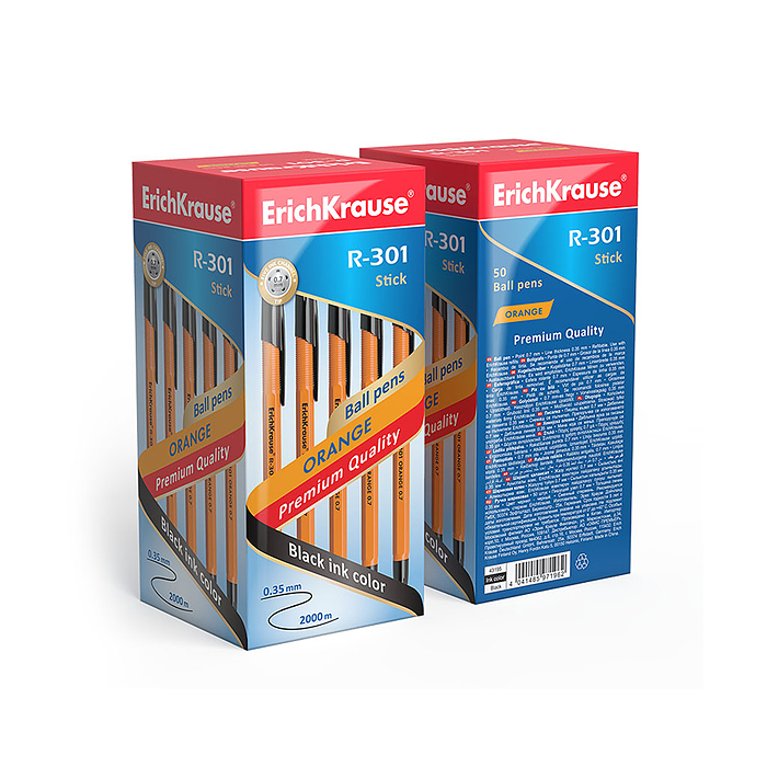 Фото к товару Ручка шариковая R-301 ORANGE 0.7 Stick цвет чернил чёрный Ручка шариковая R-301 ORANGE 0.7 Stick цвет чернил чёрный