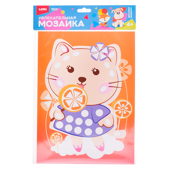 Увлекательная мозаика (набор большой) "Кошечка" Увлекательная мозаика (набор большой) "Кошечка"