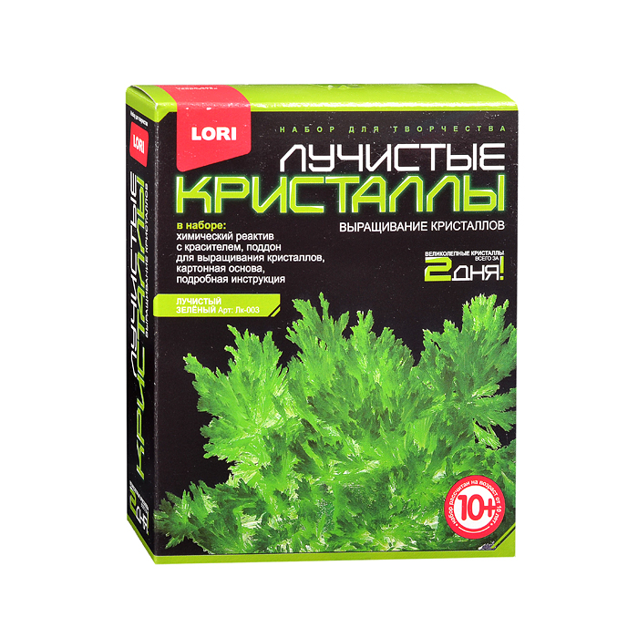 Лучистые кристаллы "Зеленый кристалл" Лучистые кристаллы "Зеленый кристалл"