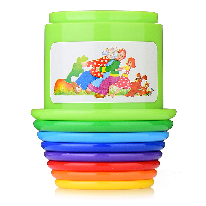 Фото к товару Пирамидка "Репка" Пирамидка "Репка"