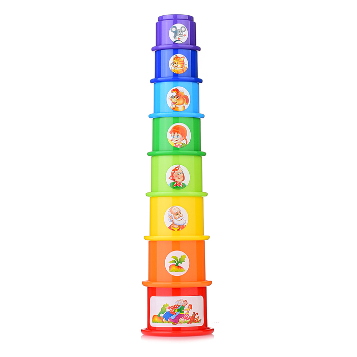 Фото к товару Пирамидка "Репка" Пирамидка "Репка"