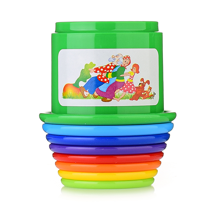 Фото к товару Пирамидка "Репка" Пирамидка "Репка"