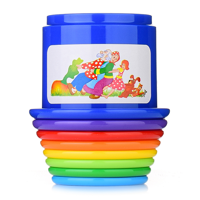 Фото к товару Пирамидка "Репка" Пирамидка "Репка"