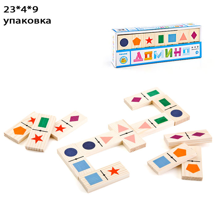 Домино "Геометрические фигуры" Домино "Геометрические фигуры"