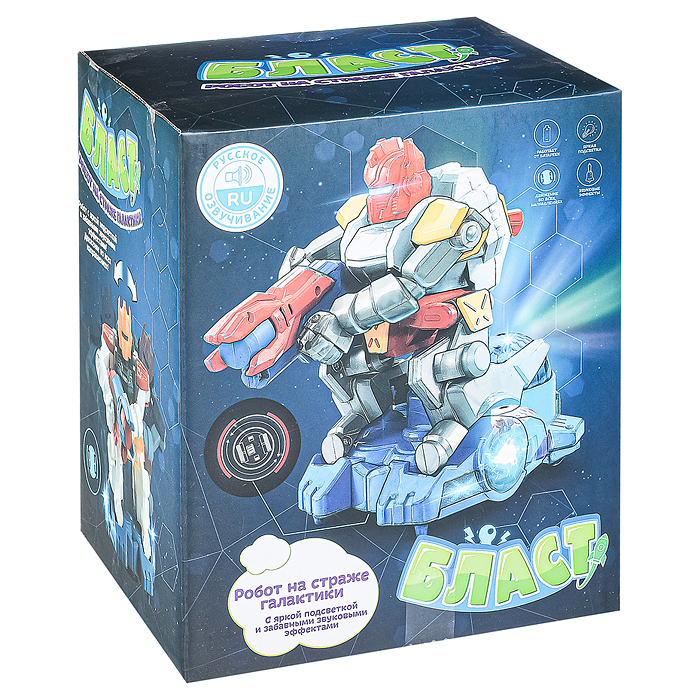 Фото к товару Робот ZYA-A2983 на батарейках, в коробке Робот ZYA-A2983 на батарейках, в коробке