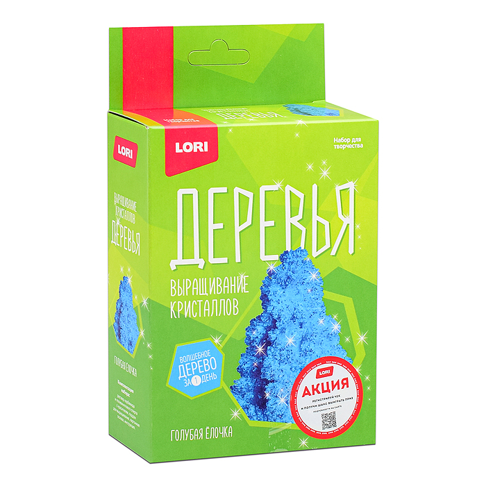 Выращивание кристаллов. Деревья "Голубая ёлочка" Выращивание кристаллов. Деревья "Голубая ёлочка"