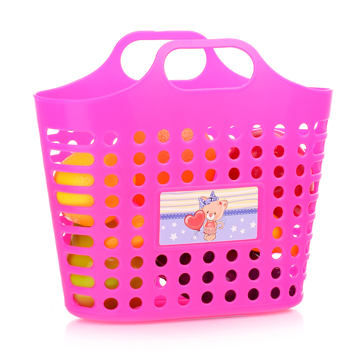 Фото к товару Игровой набор "Фруктовая корзинка" (7пр.) Игровой набор "Фруктовая корзинка" (7пр.)