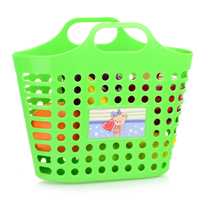 Фото к товару Игровой набор "Фруктовая корзинка" (7пр.) Игровой набор "Фруктовая корзинка" (7пр.)