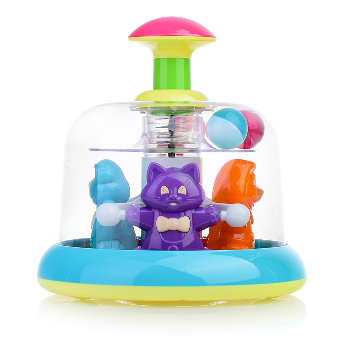 Фото к товару Юла-карусель "Цирк" (в п/пакете) Юла-карусель "Цирк" (в п/пакете)