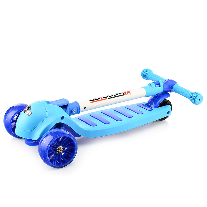 Фото к товару Самокат U062786Y синий, в коробке Самокат U062786Y синий, в коробке