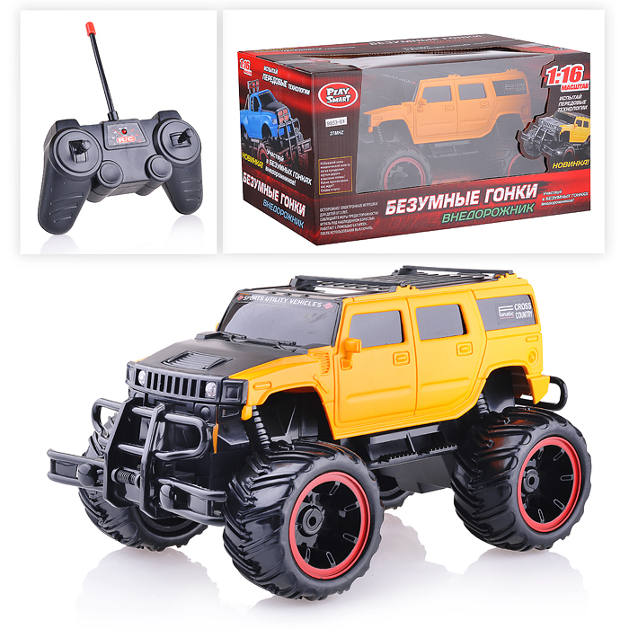 Машина 9853-01/02 Внедорожник, р/у, в коробке Машина 9853-01/02 Внедорожник, р/у, в коробке