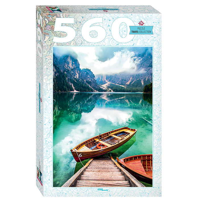 Пазлы 560 "Италия. Озеро Брайес" Пазлы 560 "Италия. Озеро Брайес"