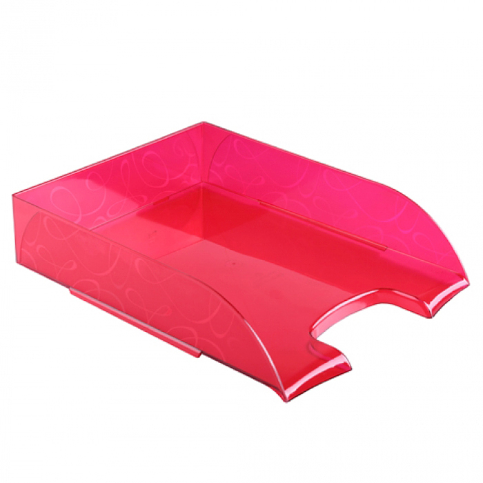 Лоток горизонтальный FROST тонированный тёмно-красный Вишня Лоток горизонтальный FROST тонированный тёмно-красный Вишня