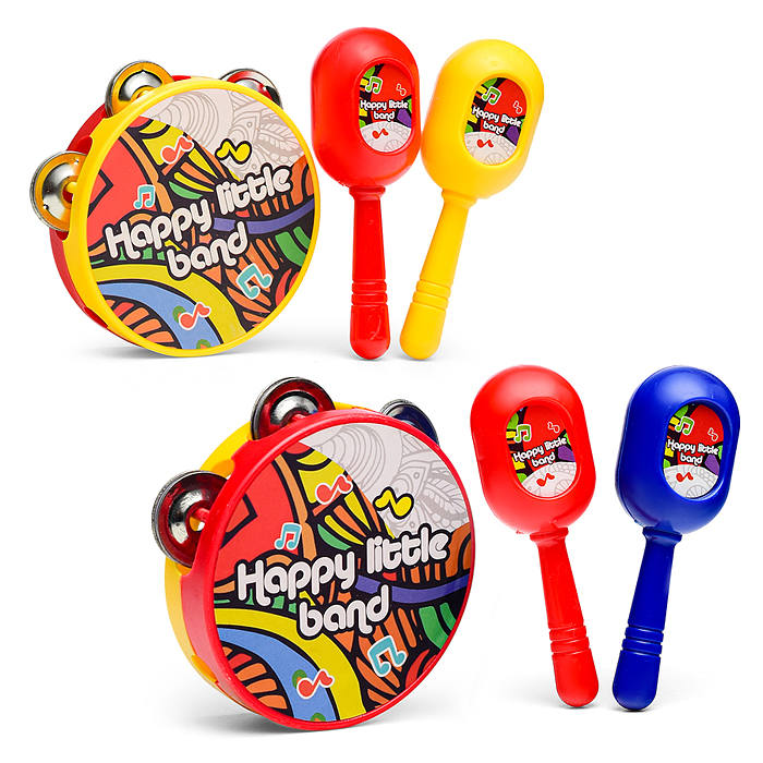 Набор музыкальных инструментов L046 "Маленький музыкант" в пакете Набор музыкальных инструментов L046 "Маленький музыкант" в пакете