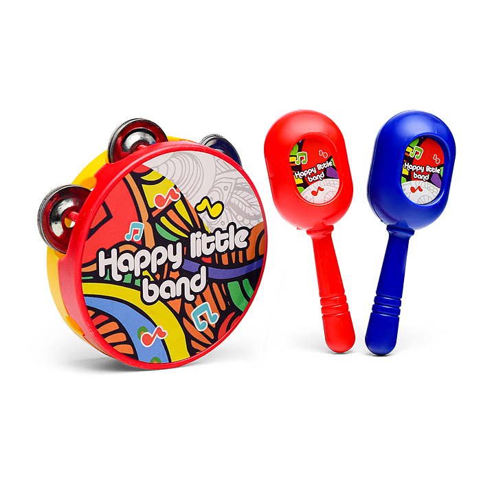 Фото к товару Набор музыкальных инструментов L046 "Маленький музыкант" в пакете Набор музыкальных инструментов L046 "Маленький музыкант" в пакете