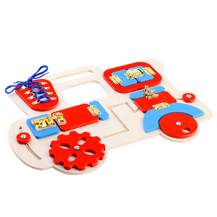 Фото к товару Бизиборд "Паровозик" Бизиборд "Паровозик"