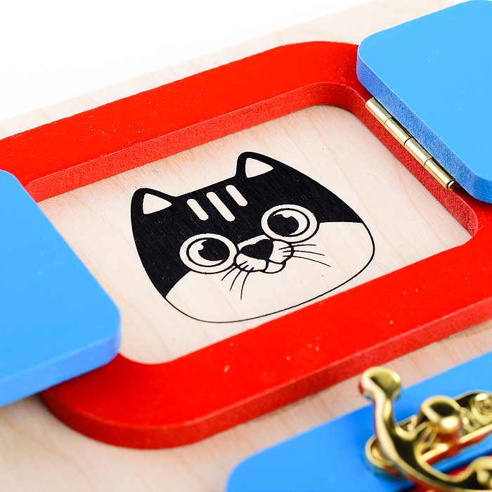 Фото к товару Бизиборд "Паровозик" Бизиборд "Паровозик"