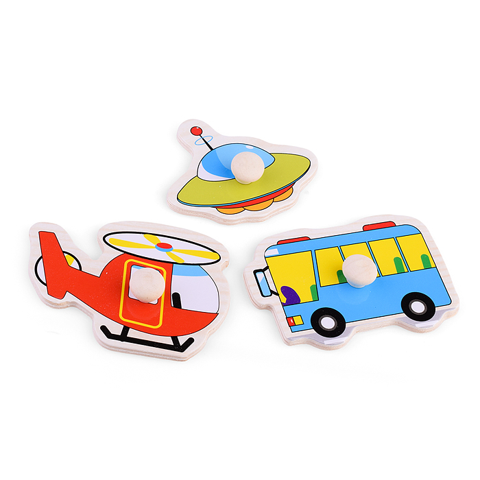 Пазл-вкладыш D0059 "Транспорт вид 3"