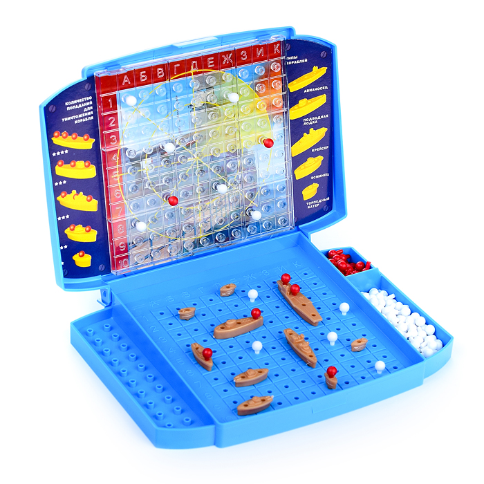 Фото к товару Настольная игра Морской бой №21 Настольная игра Морской бой №21