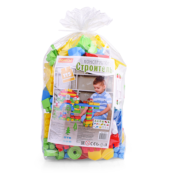 Конструктор "Строитель" (115)