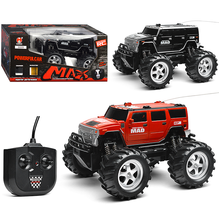 Машина 9009 "Мустанг V8" р/у, задний привод, на аккумуляторах, зарядное, в коробке