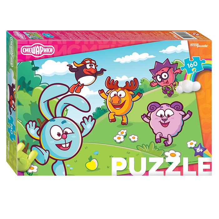 Пазлы 160 "Смешарики (new)" Пазлы 160 "Смешарики (new)"
