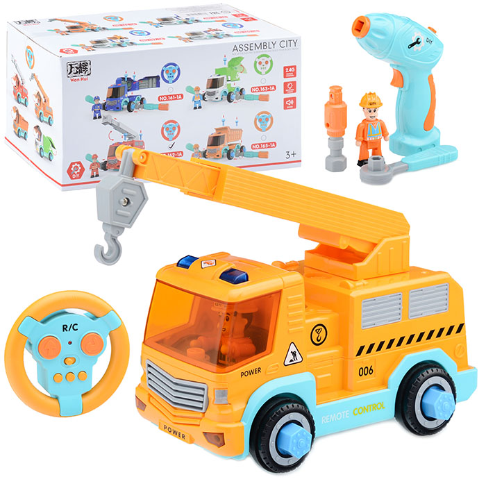 Конструктор 166A р/у "Машина. Спецтехника" 27MHz, в коробке Конструктор 166A р/у "Машина. Спецтехника" 27MHz, в коробке