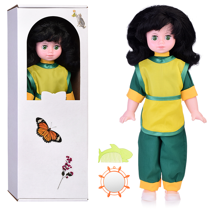 Кукла Парикмахер с набором 45см., в коробке Кукла Парикмахер с набором 45см., в коробке