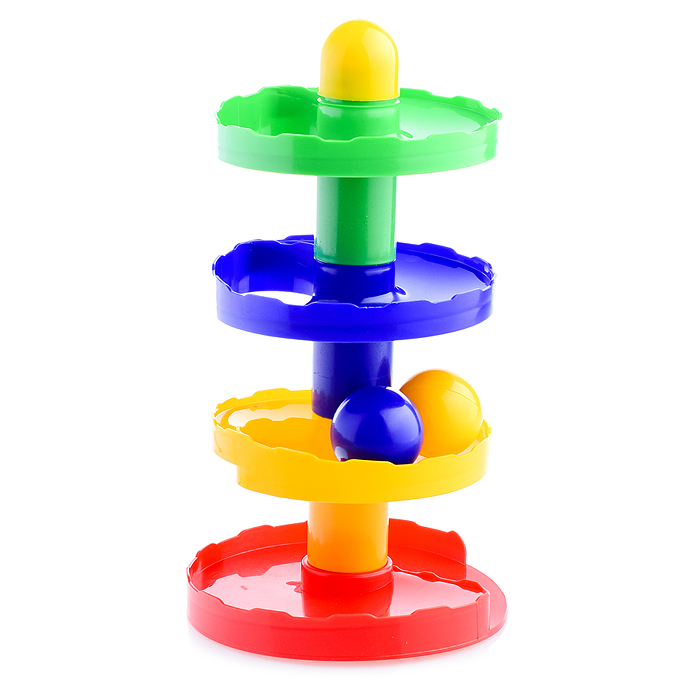 Веселая горка №1 (4 этажа)