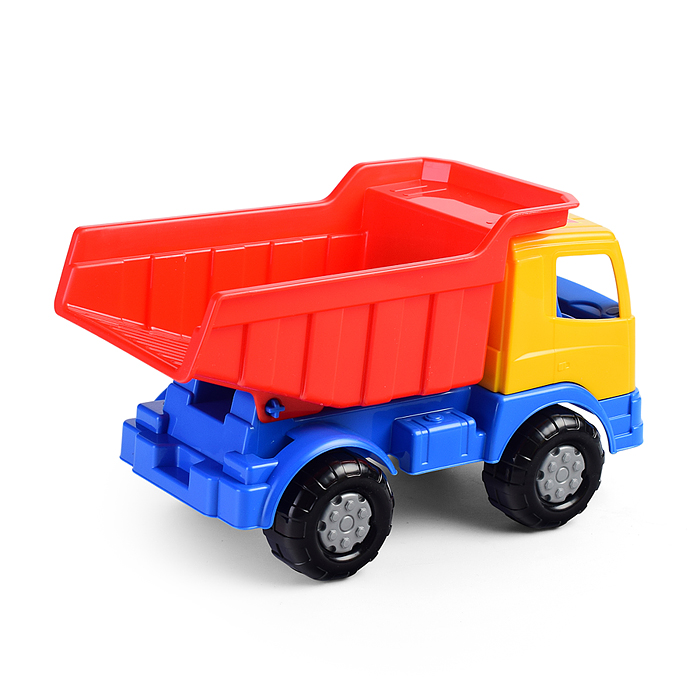 Фото к товару Набор №185: "Мираж", автомобиль-самосвал + ведро-цветок среднее, лопатка №5, грабельки №5, 4 формочк Набор №185: "Мираж", автомобиль-самосвал + ведро-цветок среднее, лопатка №5, грабельки №5, 4 формочк